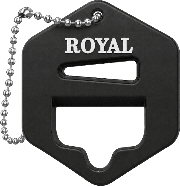 Premium bottle opener on a ball chain