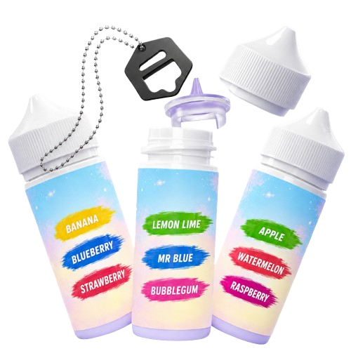 Free premium bottle opener with trio of flavour bottles